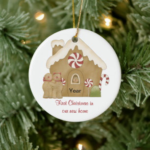 Décoration En Céramique Premier Noël dans notre nouvelle maison