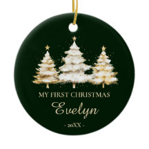 Premier Noël de bébé personnalisé