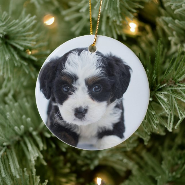 Décoration En Céramique Premier Noël de la chienne (Arbre)