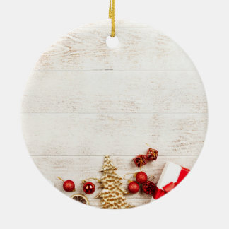 Décoration En Céramique Premier Noël en grands-parents