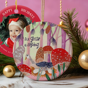 Décoration En Céramique Premier Noël mignon en grand-parents Photo