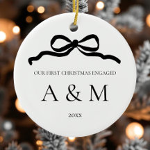 Premier Noël minimaliste de la Bow moderne