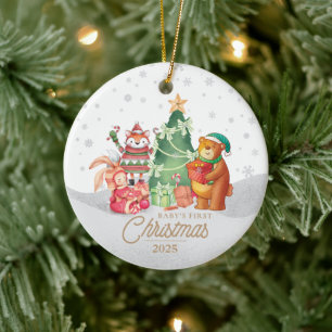 Décoration En Céramique Premier Noël personnalisé du bébé