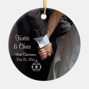 Décoration En Céramique Premier Noël romantique et élégant