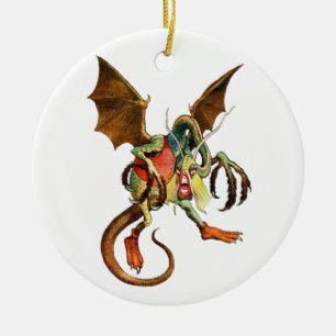 Décoration En Céramique Prenez garde du Jabberwock, mon fils ! du pays des