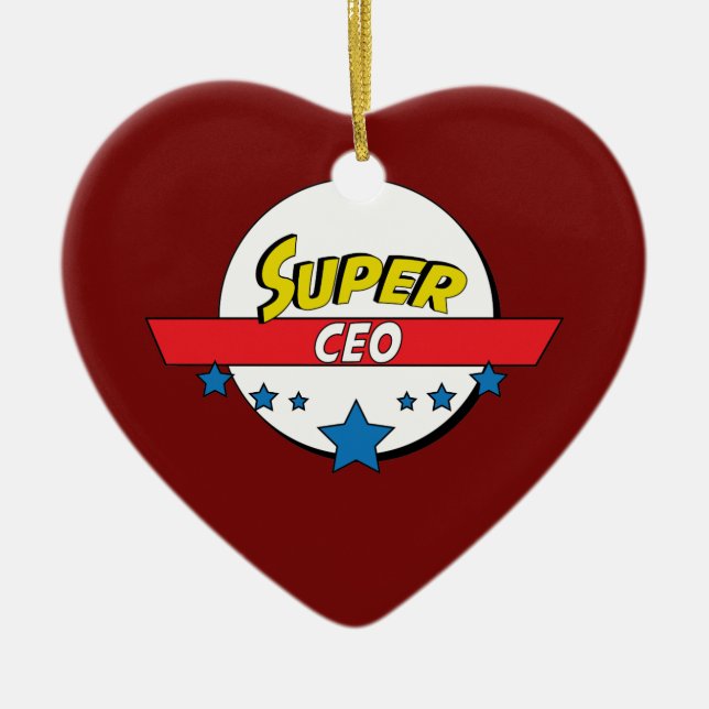 Décoration En Céramique Président superbe, #CEO (Devant)