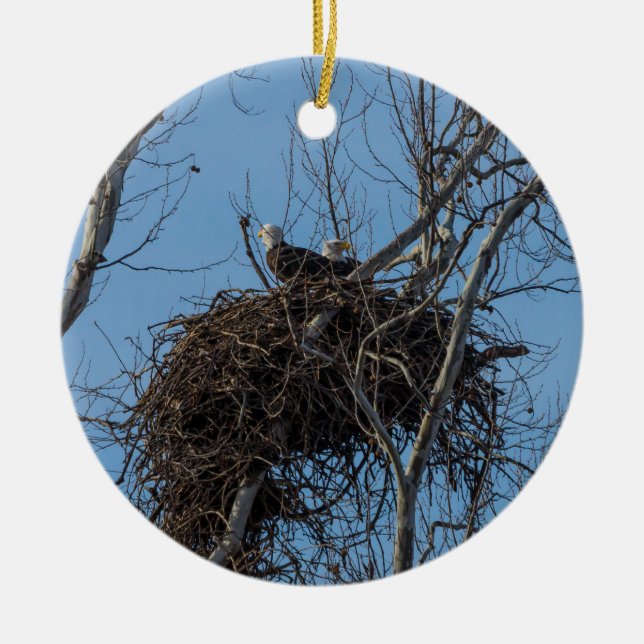 Décoration En Céramique Problème de double aigle (Devant)