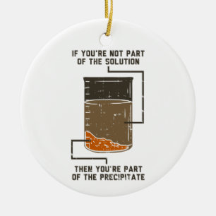 Décoration En Céramique Professeur de chimie organique Geek amusant