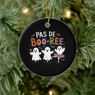 Décoration En Céramique Professeur de danse de ballet fantôme Pas de BOO-r