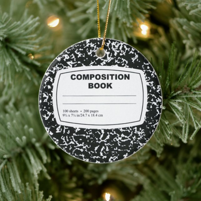 Décoration En Céramique Professeur de livre de composition (Arbre)