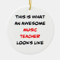 professeur de musique, génial
