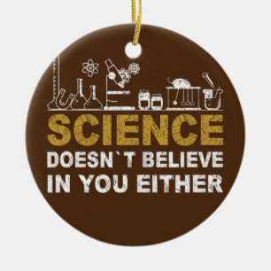 Décoration En Céramique Professeur Éléments chimistes Scientifique périodi