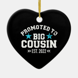 Décoration En Céramique Promoted grand cousin 2022 faire-part de grossesse