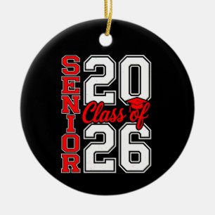 Décoration En Céramique Promotion 2026 Terminale 26 Rouge Diplômé