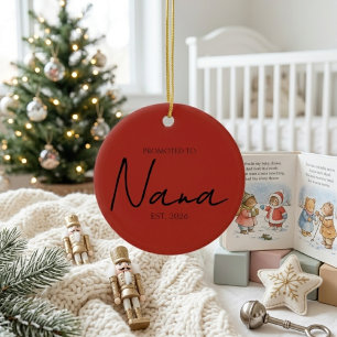 Décoration En Céramique Promue grand-mère Garde-mémoire doux de vacances