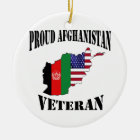 Décoration En Céramique Proud US Afghanistan Vétéran