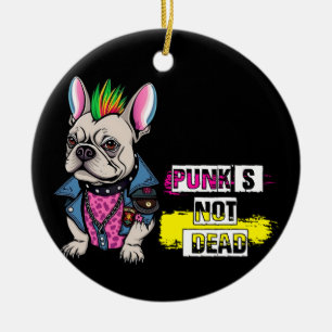 Décoration En Céramique Punk n'est pas mort