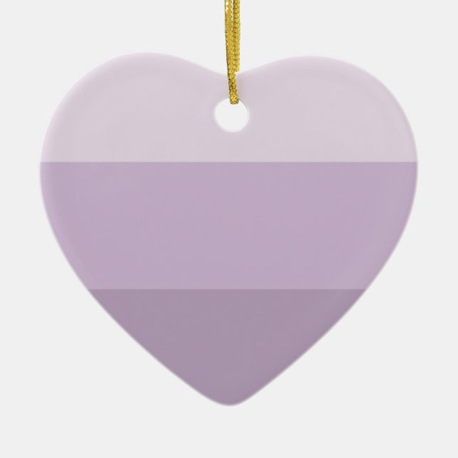 Décoration En Céramique Purple Ombre rayé (Devant)