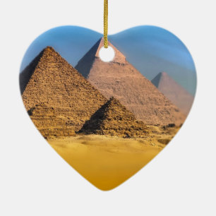 Décoration En Céramique Pyramides