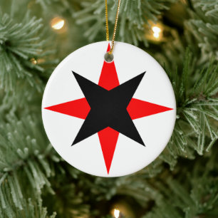 Décoration En Céramique Quaker Star