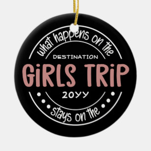 Décoration En Céramique Que se passe-t-il sur Girls Trip Custom Girls Week