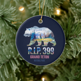 Décoration En Céramique R.I.P. 399 La Reine des Tétons Ours