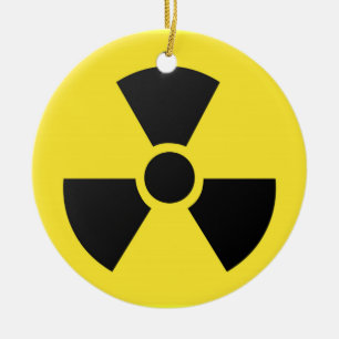 Décoration En Céramique Radioactive Sign Ornament