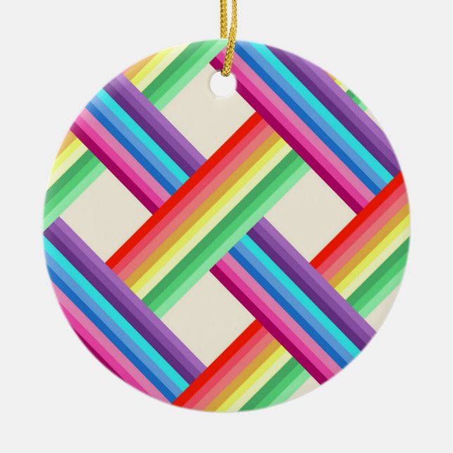 Décoration En Céramique Rainbow Twist (Devant)