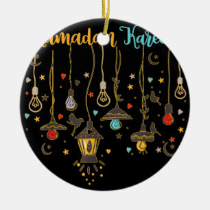 Décoration En Céramique Ramadan Kareem Cool islamique de jeûne pour