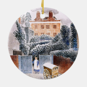Décoration En Céramique Ravilier - Vicarage en hiver,