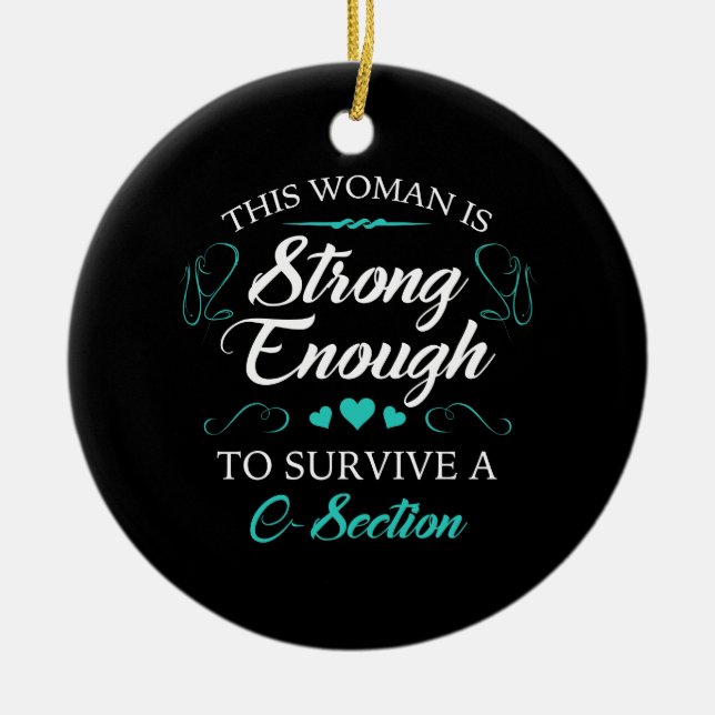 Décoration En Céramique Recouvrement de la section C pour femmes (Devant)
