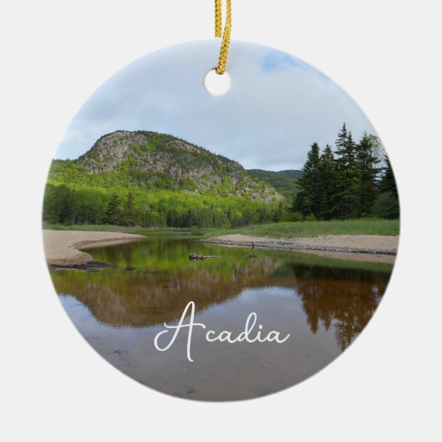 Décoration En Céramique Réflexion sur la tête à Sand Beach (Devant)