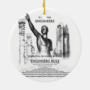 Décoration En Céramique Règle des ingénieurs