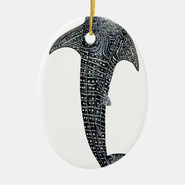 Décoration En Céramique Requin de baleine (Devant)
