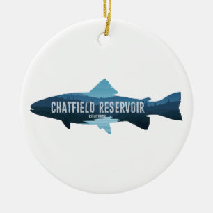Décoration En Céramique Réservoir Chatfield Poisson Colorado