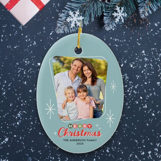 Décoration En Céramique Retro Midsiècle photo moderne Noël (Créateur téléchargé)