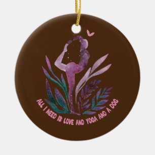 Décoration En Céramique Rétro tout ce dont j'ai besoin est l'amour et le 