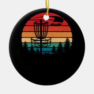 Décoration En Céramique Retro Vintage Disque Golf Frolf Flying Disk Sport