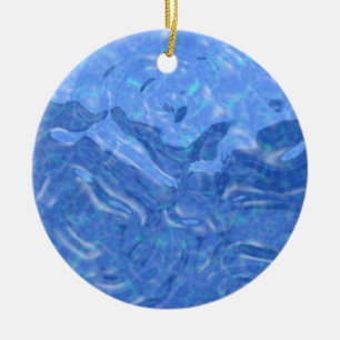 Décoration En Céramique Rêver de l'Ornement de Noël de la piscine