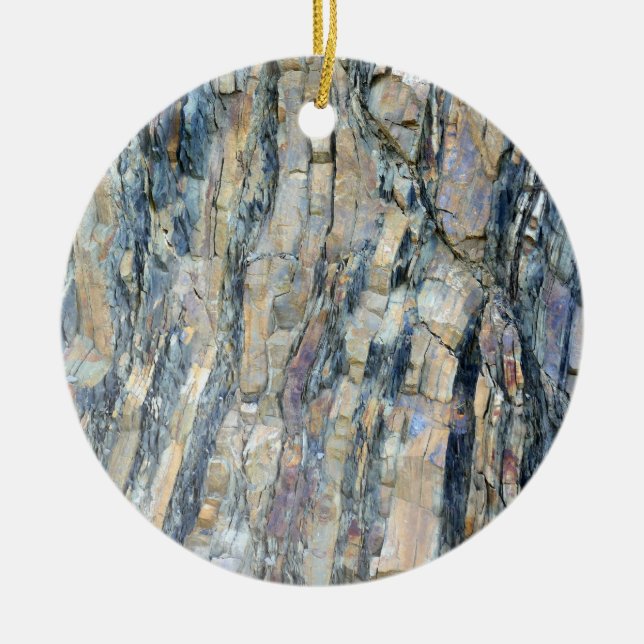 Décoration En Céramique Roche pliée au Parc National Olympique (Devant)