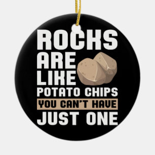 Décoration En Céramique Rock Collectionneur géologue Fossiles minéraux R