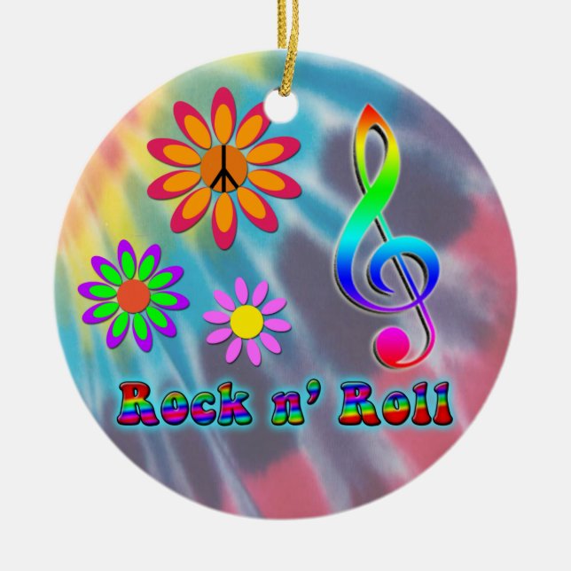 Décoration En Céramique Rock n'Roll (Devant)