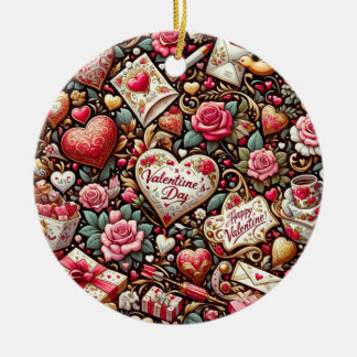 Décoration En Céramique Romance intemporelle : un classique de la Saint-Va