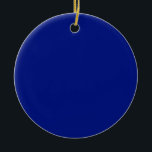Décoration En Céramique rose<br><div class="desc">Ornement bleu marine - Vous pouvez ajouter votre texte à l'ornement.</div>