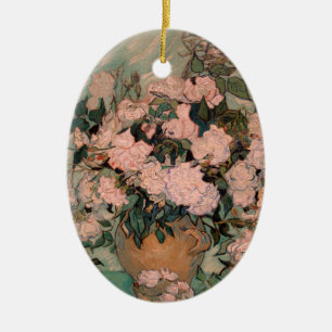 Décoration En Céramique Rose par Vincent van Gogh