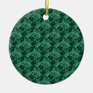 Décoration En Céramique Roses métalliques 19-Jade-Green-Céramique