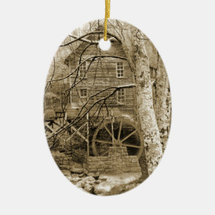 Décoration En Céramique Roue vintage