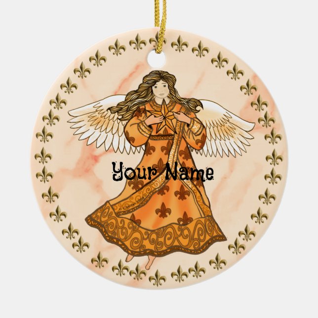 Décoration En Céramique Royal Christian angel (Devant)