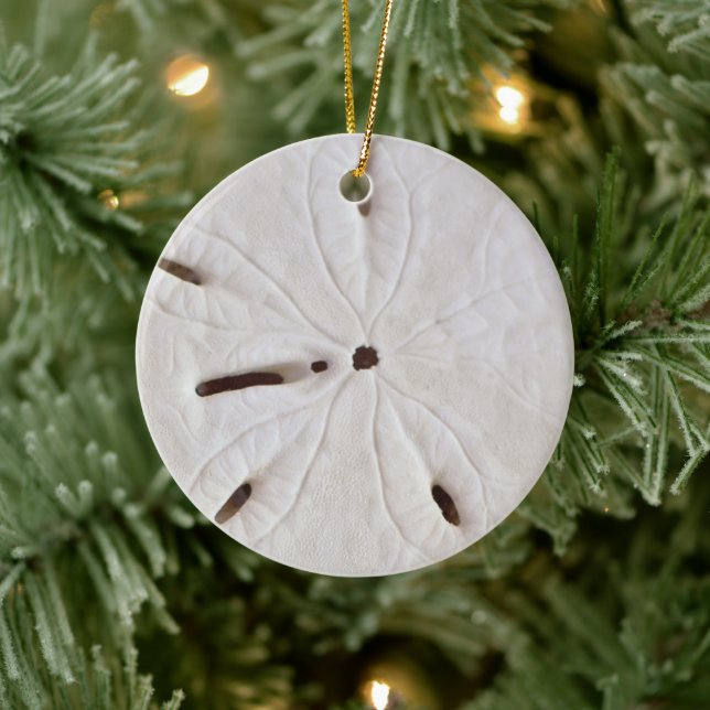 Décoration En Céramique Sable Dollar Beach Côté Blanc Round Tendance 2020 (Arbre)