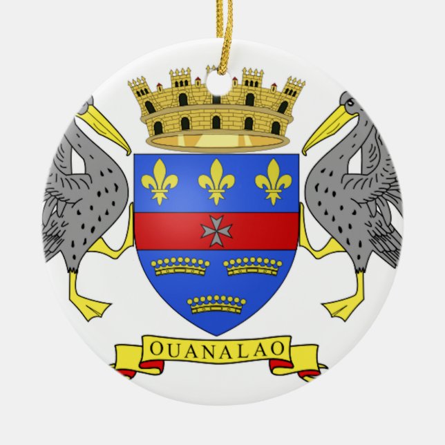 Décoration En Céramique Saint Barthelemy (Devant)